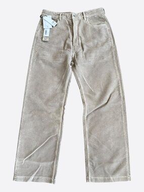 Rick Owens Beige Geth Jeans
